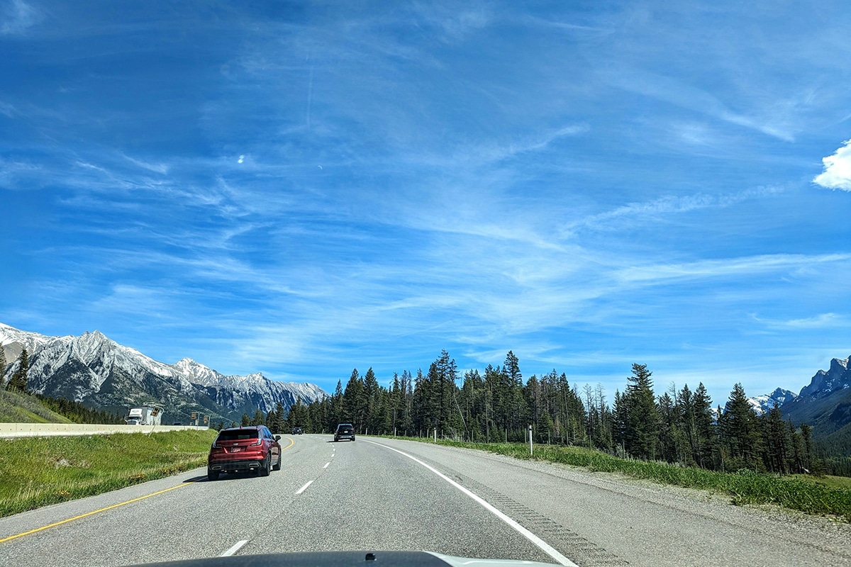 driving across Canada